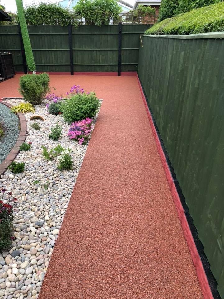 resin bound pathway in moli's lava resin colour