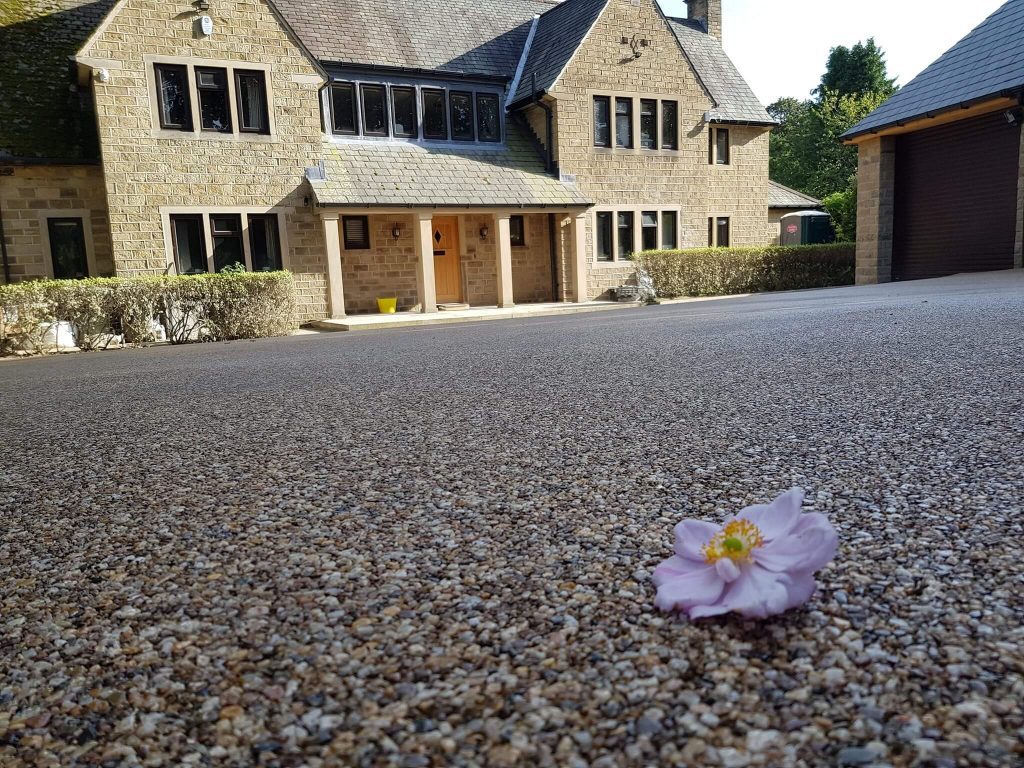 mocca resin driveway