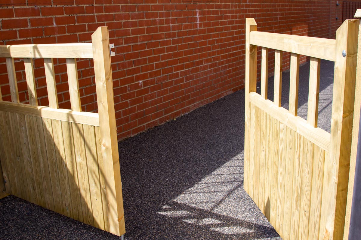 resin driveway and garden gates